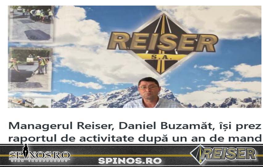 Managerul Reiser, Daniel Buzamăt, își prezintă raportul de activitate...