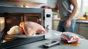Această aparentă eroare nevinovată a cuptorului cu microunde la decongelare te poate îmbolnăvi grav