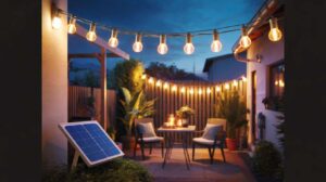 Aceste ghirlande luminoase solare, la prețul de 15 euro, conferă grădinii tale o atmosferă de vacanță