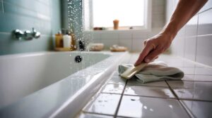 O baie igienică începe de la garnitura de silicon: această mică sarcină uitată previne apariția mucegaiului