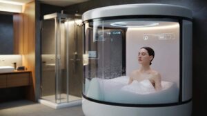 „Mașina de spălat umană” cucerește baia: este acesta sfârșitul cabinei de duș?