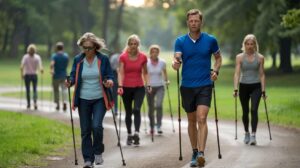 Mersul nordic a redevenit popular, dar mulți oameni încă îl practică greșit