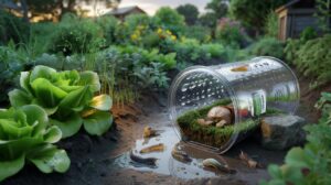 Un truc simplu cu un vas de salată ține melcii la distanță fără a-i omorî