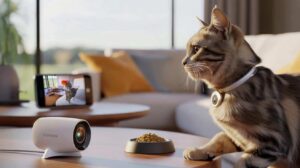 Așa îți poți supraveghea pisica când nu ești acasă