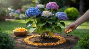 Iată cum poți face hortensiile mai rezistente și mai colorate cu un simplu rest din bucătărie